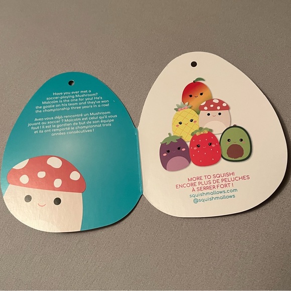 Malcolm Squishmallow 8” - Picture 5 of 6